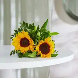 Carrefour Bouquet de tournesol et alstroemeria offre