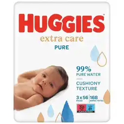 Carrefour HUGGIES Lingettes bébé offre