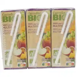 Carrefour Market CARREFOUR BIO Pur Jus de pomme offre