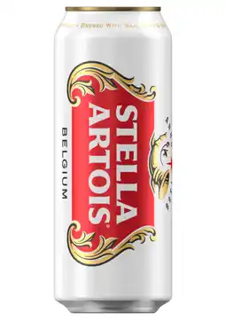 Carrefour Market STELLA ARTOIS, CORONA, LEFFE, TRIPEL KARMELIET ET HOEGAARDEN SUR TOUTES LES CANETTES 50 CL offre