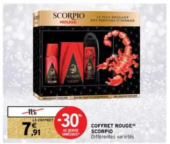 Intermarché Hyper Coffret Rouge offre