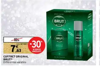 Intermarché Hyper Coffret Original Brut offre