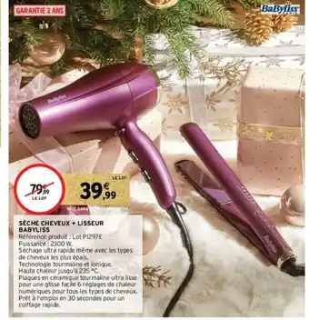 Intermarché Hyper Sèche Cheveux + Lisseur offre