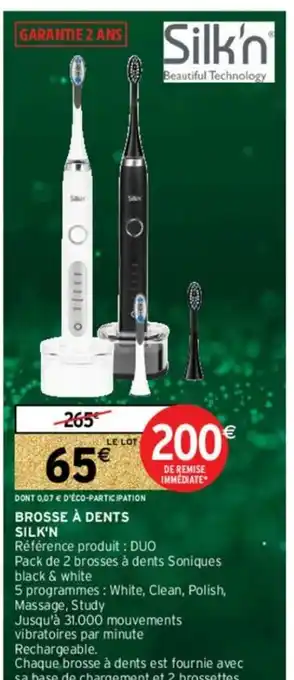 Intermarché Hyper Brosse à Dents offre