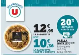 U Express U Paëlla royale offre