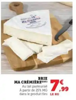 U Express Brie ma crémière offre
