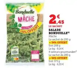 U Express BONDUELLE Salade offre