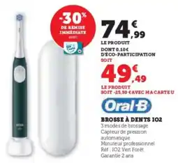 Hyper U Oral-B Brosse à dents 102 offre
