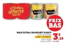 Hyper U Mais ultra croquant d'aucy offre