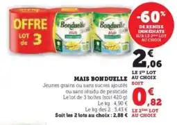 Hyper U Mais bonduelle offre