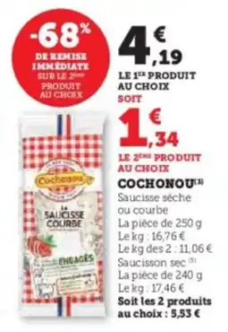 Hyper U Cochonou offre