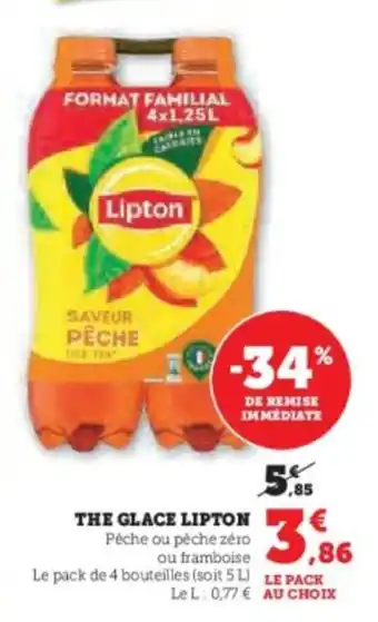U Express LIPTON The glace offre