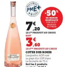 U Express Cotes des roses offre