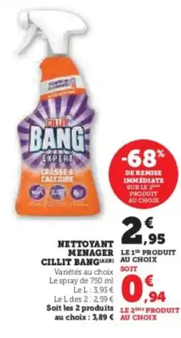U Express CILLIT BANG Nettoyant menager offre