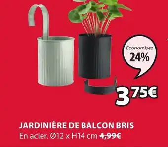 JYSK Jardinière de balcon bris offre