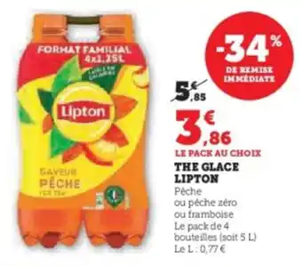 Hyper U The glace lipton offre