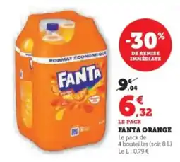 Hyper U Fanta orange offre