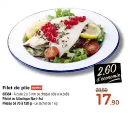 Thiriet Filet de plie offre