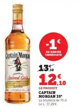 Hyper U Captain morgan 35° offre