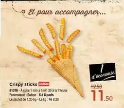 Thiriet Crispy sticks offre