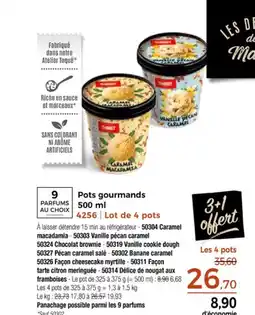 Thiriet Pots gourmands offre