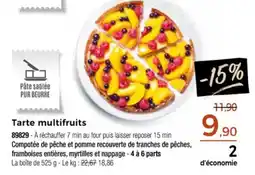 Thiriet Tarte multifruits offre
