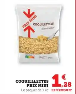 U Express PRIX MINI Coquilllettes offre