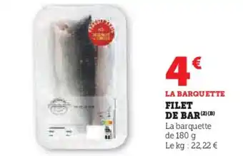 U Express Filet de Bar offre