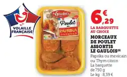 U Express LE GAULOIS Morceaux de poulet assortis offre