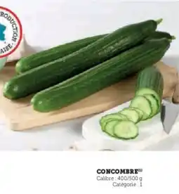 Hyper U Concombre offre