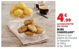 U Express Mini coquilles offre