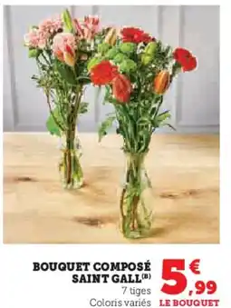 U Express Bouquet composé saint gall offre