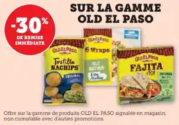 U Express OLD EL PASO Sur la gamme offre