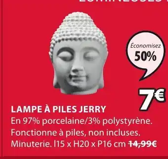 JYSK Lampe a piles jerry offre