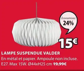 JYSK Lampe suspendue valder offre