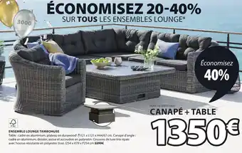 JYSK Ensemble lounge tambohouse offre