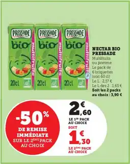 U Express PRESSADE Nectar Bio offre