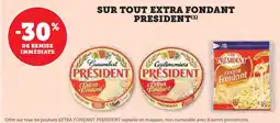 U Express PRESIDENT Sur tout extra fondant offre