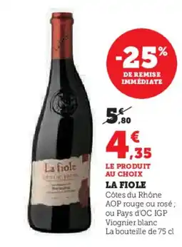 U Express La Fiole offre