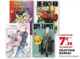 Hyper U Sélection mangas offre