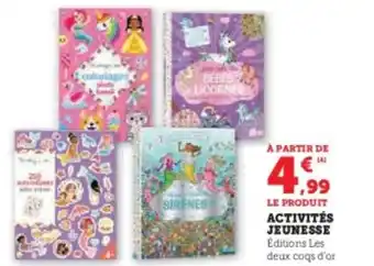 Hyper U Activités jeunesse offre