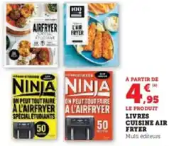 Hyper U Livres cuisine air fryer offre