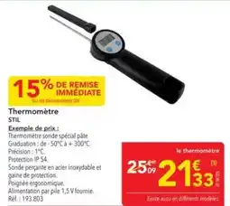 METRO Thermomètre offre