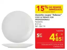 METRO Cosy - assiette coupe adesso offre