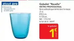 METRO Metro - gobelet ravello offre
