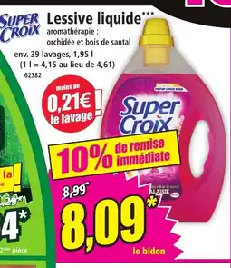 Norma SUPER CROIX Lessive liquide offre