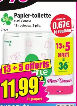 Norma LE TREFLE Papier-toilette offre