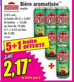 Norma DESPERADOS Bière aromatisée offre