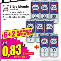 Norma 1664 Bière blonde offre