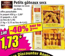 Norma Petits gâteaux secs offre